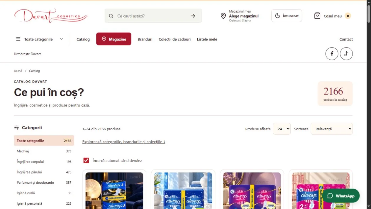 Davart: Catalogul de produse
